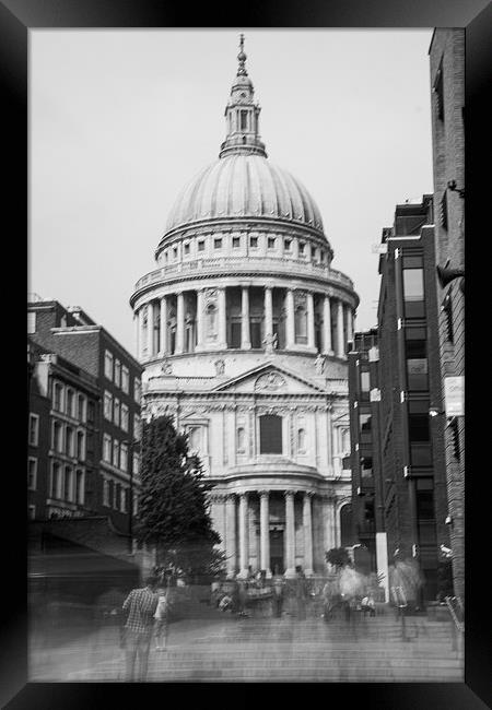 St Pauls Cathedral Framed Print by Keith Thorburn EFIAP/b