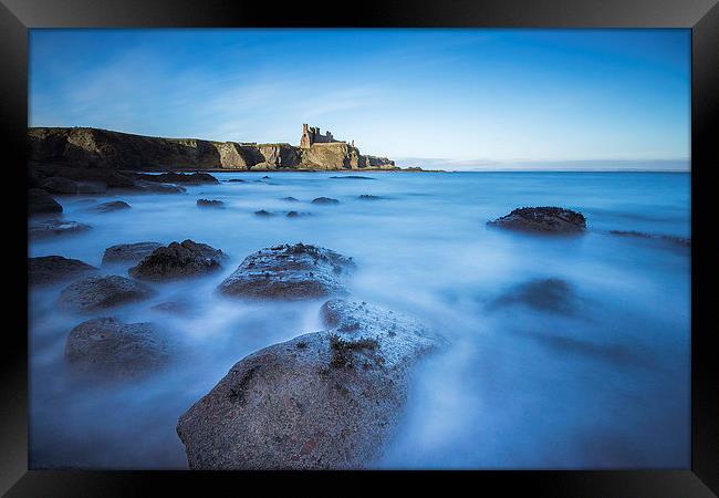 Smooth Tantallon Castle Framed Print by Keith Thorburn EFIAP/b