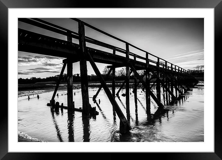 The Aberlady Bridge Framed Mounted Print by Keith Thorburn EFIAP/b