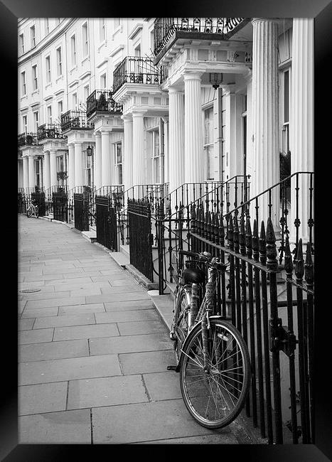 Royal Crescent London Framed Print by Keith Thorburn EFIAP/b