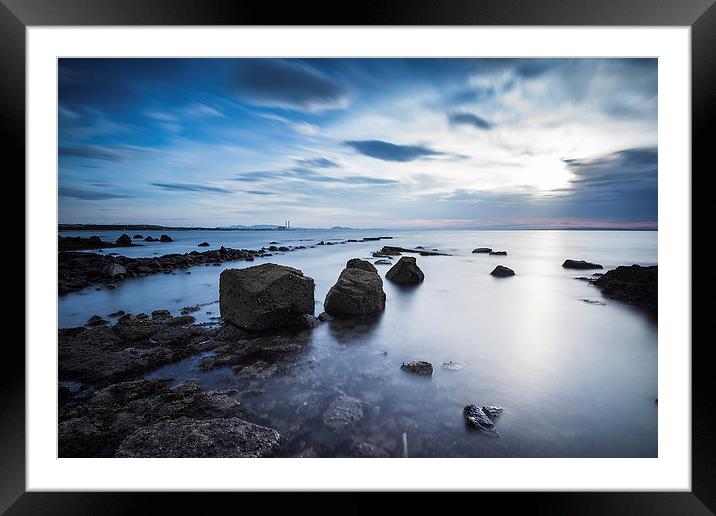 Edinburgh from Seton Framed Mounted Print by Keith Thorburn EFIAP/b