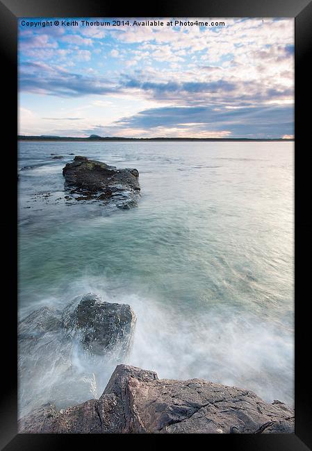 Dunbar Coast Framed Print by Keith Thorburn EFIAP/b