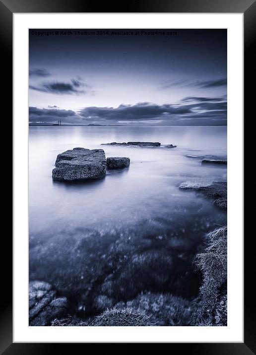 Evening at Seton Sands Framed Mounted Print by Keith Thorburn EFIAP/b