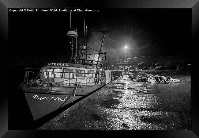 Cockenzie Harbour Framed Print by Keith Thorburn EFIAP/b