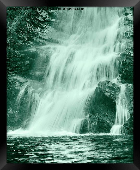  Waterfall  Framed Print by Keith Thorburn EFIAP/b