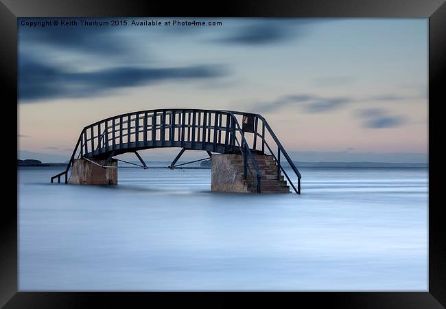 Dunbar Sea Bridge Framed Print by Keith Thorburn EFIAP/b