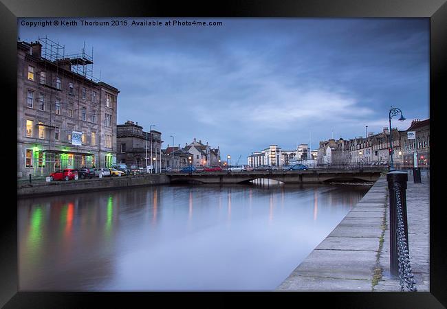 Water of Leith Framed Print by Keith Thorburn EFIAP/b