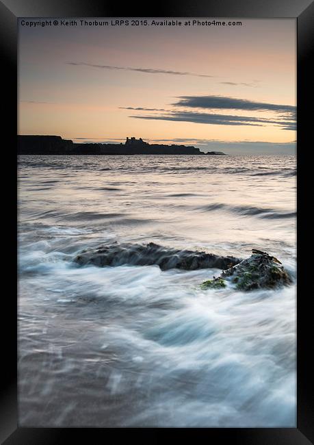 Tantallon and Bass Rock Panorama Framed Print by Keith Thorburn EFIAP/b