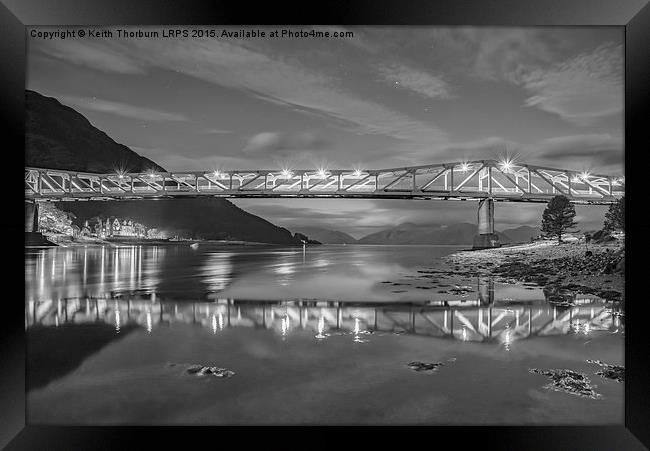 Ballachulish Bridge Framed Print by Keith Thorburn EFIAP/b