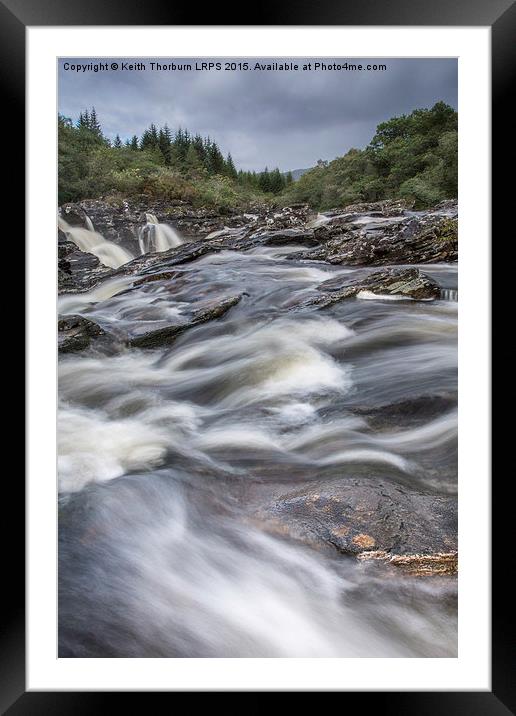 River Orchy Framed Mounted Print by Keith Thorburn EFIAP/b