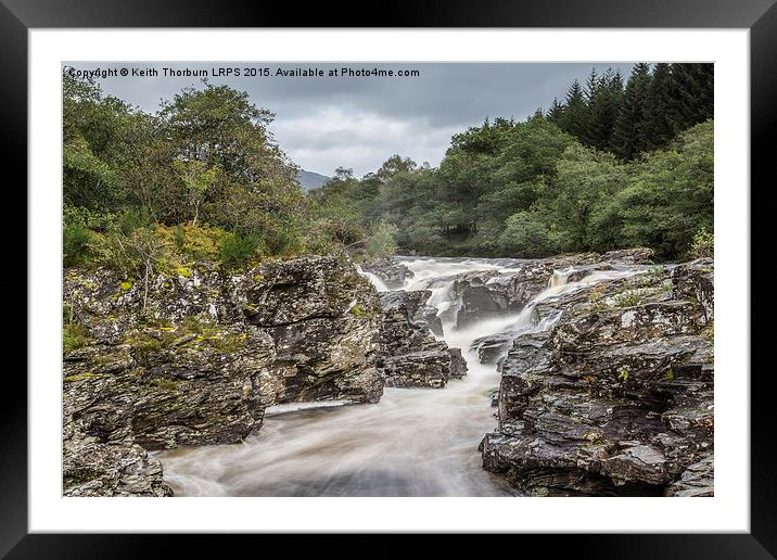 River Orchy Framed Mounted Print by Keith Thorburn EFIAP/b