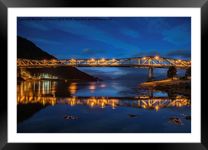 Ballachulish Bridge Framed Mounted Print by Keith Thorburn EFIAP/b