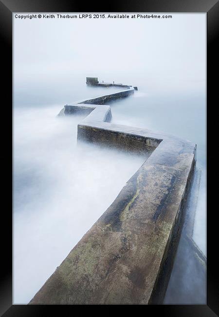 St Monans Harbour Framed Print by Keith Thorburn EFIAP/b