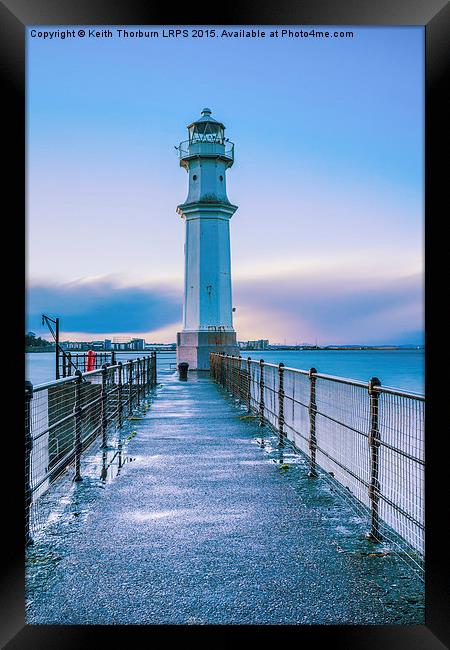 Newhaven Lighthouse Framed Print by Keith Thorburn EFIAP/b