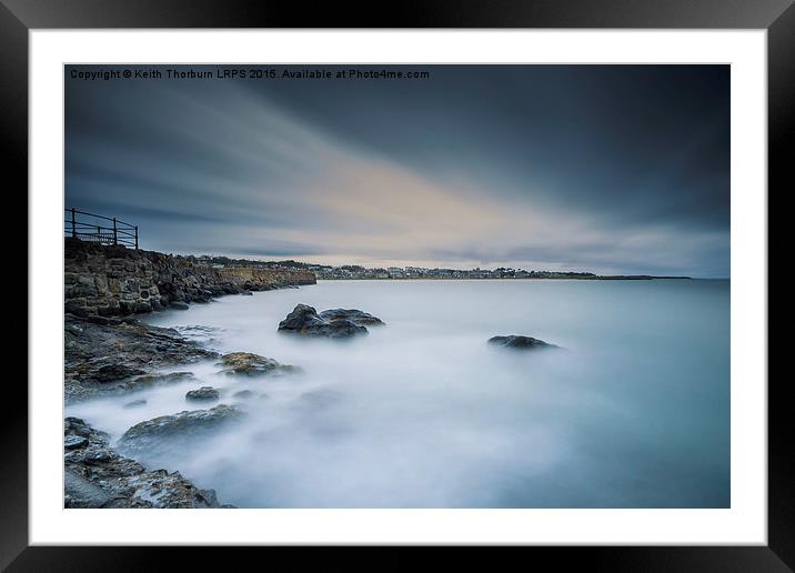 North Berwick Coastline Framed Mounted Print by Keith Thorburn EFIAP/b