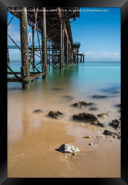 Mumbles Pier Framed Print by Keith Thorburn EFIAP/b