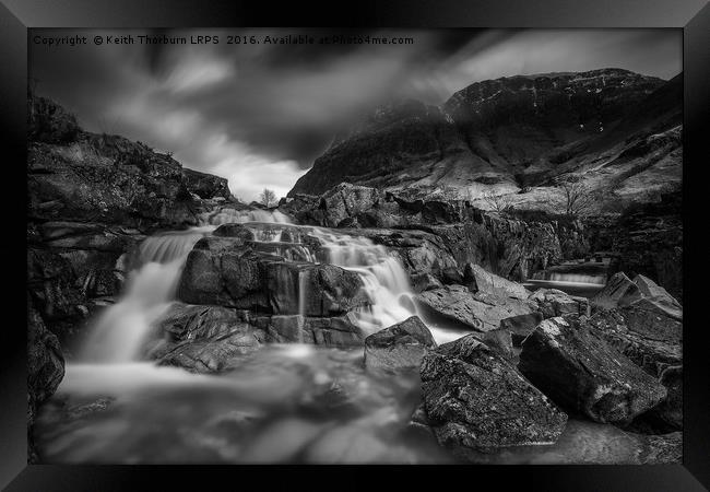 Glencoe River Framed Print by Keith Thorburn EFIAP/b