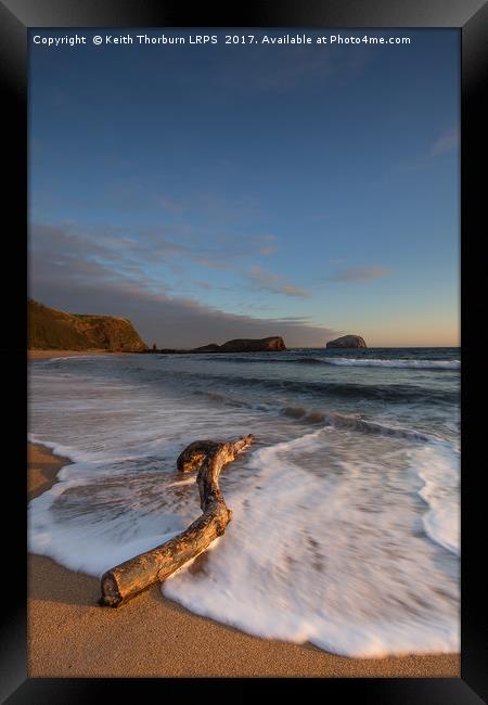 Seacliff Beach Framed Print by Keith Thorburn EFIAP/b