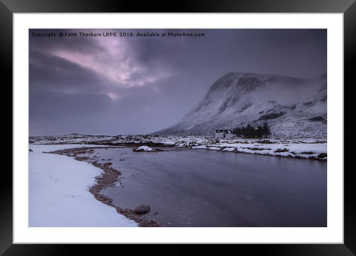 Cottage in the Mountains  Framed Mounted Print by Keith Thorburn EFIAP/b