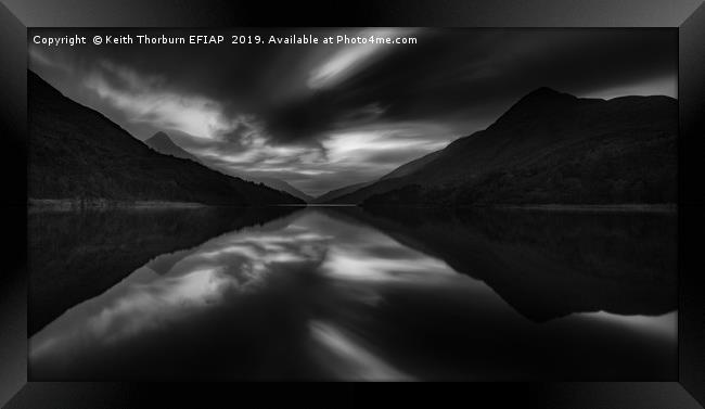 Down the Leven Framed Print by Keith Thorburn EFIAP/b