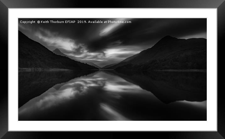 Down the Leven Framed Mounted Print by Keith Thorburn EFIAP/b