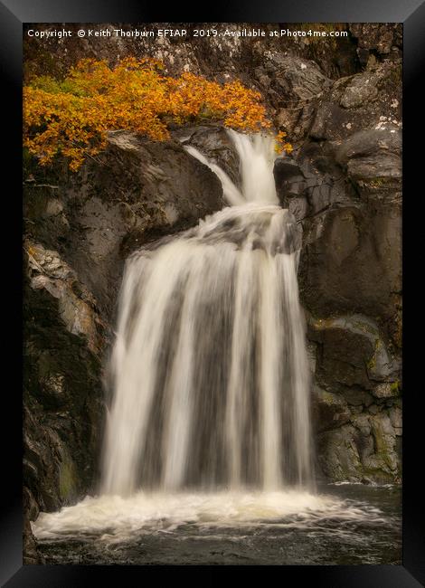 Eas Chia-aig Waterfall Framed Print by Keith Thorburn EFIAP/b