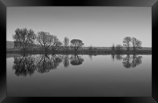 Lagoons Reflection Framed Print by Keith Thorburn EFIAP/b