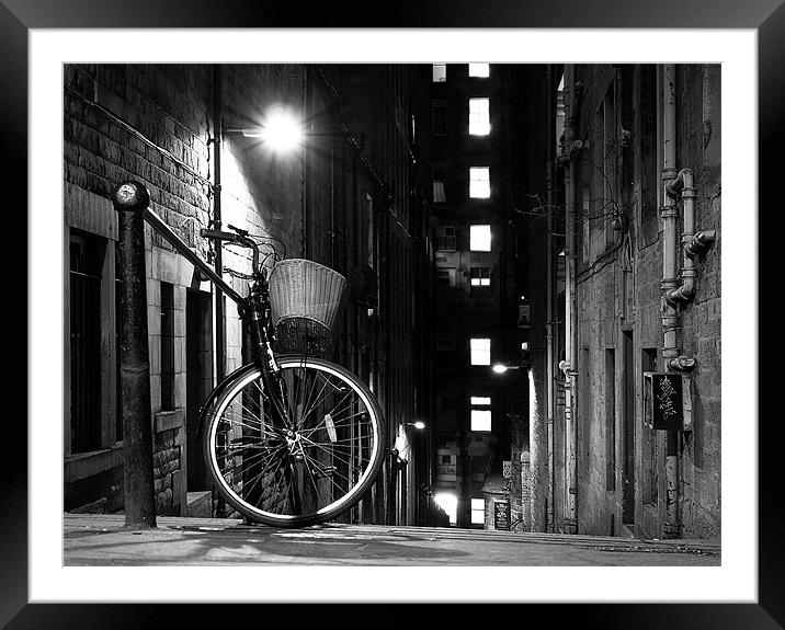 The Basket is Empty Framed Mounted Print by Keith Thorburn EFIAP/b