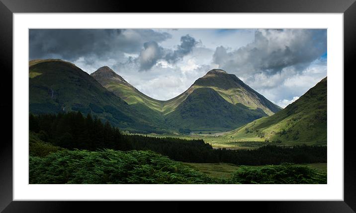 The Back of the three sisters Framed Mounted Print by Keith Thorburn EFIAP/b