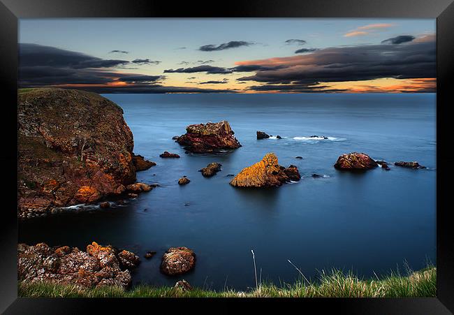 Cliff Edge at St Abbs Framed Print by Keith Thorburn EFIAP/b