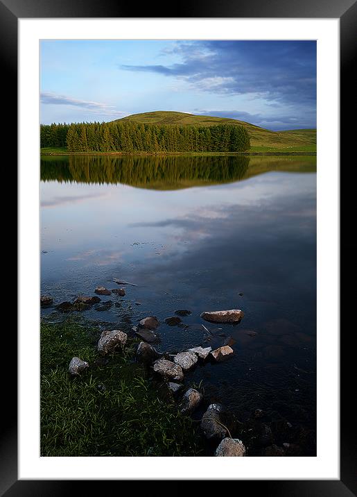 Whiteadder Reservoir Framed Mounted Print by Keith Thorburn EFIAP/b