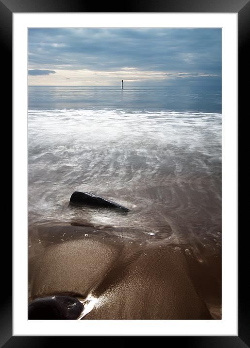 Alnmouth Coast Framed Mounted Print by Keith Thorburn EFIAP/b