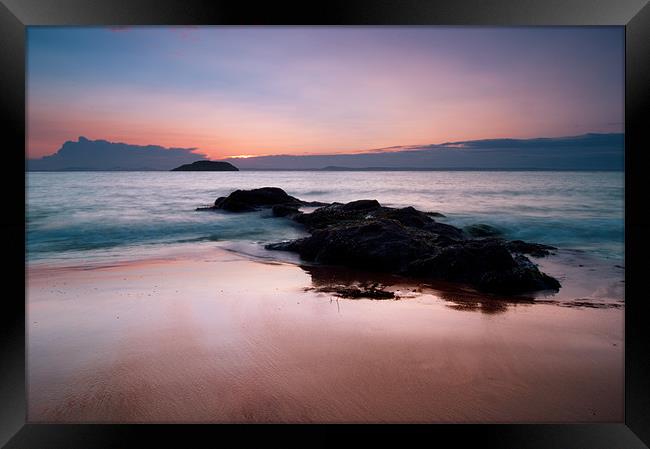East Coast Sunset Framed Print by Keith Thorburn EFIAP/b