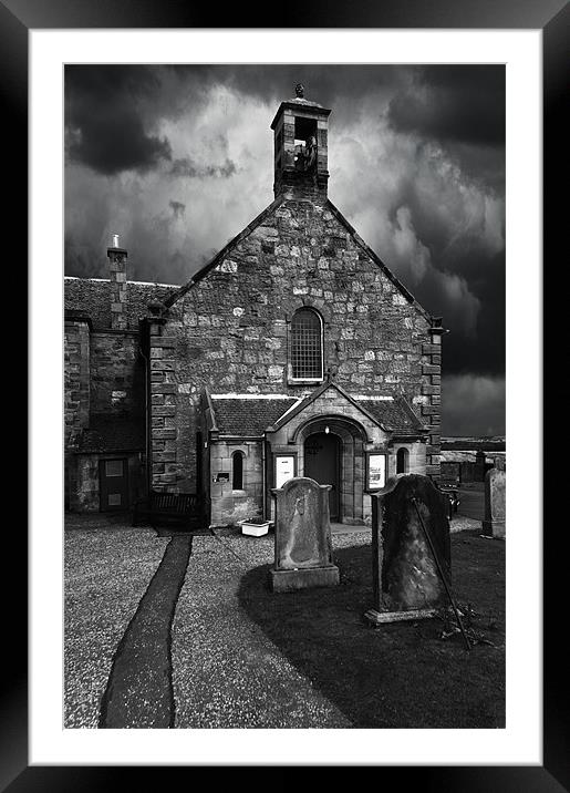 Newton Parish Church Framed Mounted Print by Keith Thorburn EFIAP/b