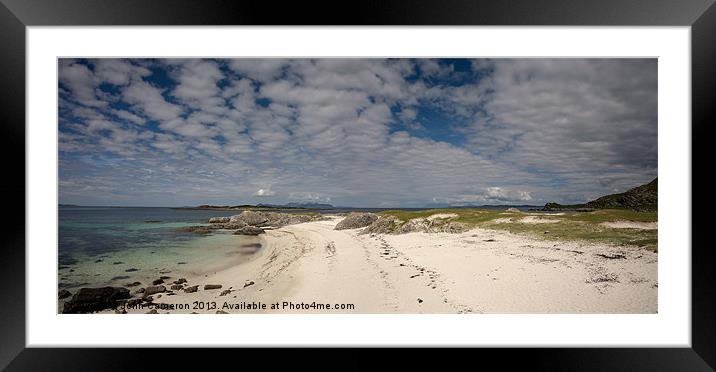 Serenity in the Scottish Highlands Framed Mounted Print by John Cameron