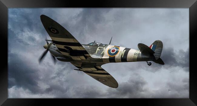 The Kent Spitfire Framed Print by J Biggadike