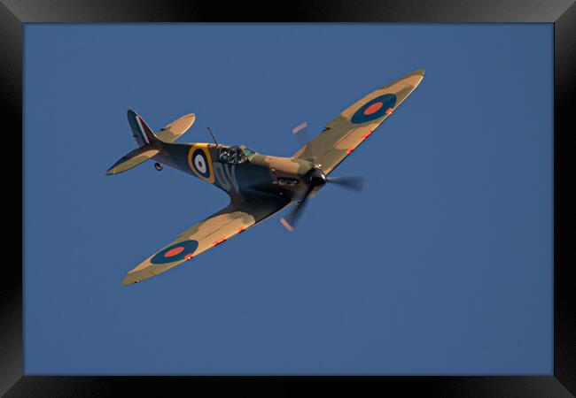 Spitfire Mk.1 Framed Print by J Biggadike