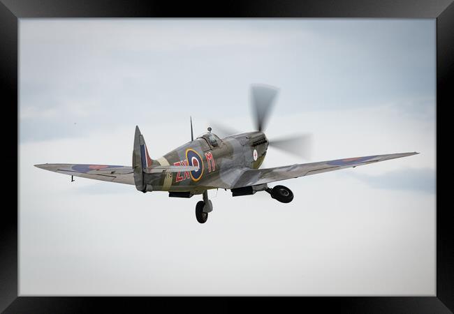 Spitfire Mk VIIIc MT928 Framed Print by J Biggadike