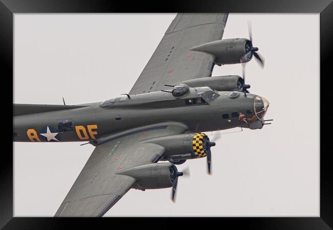 Sally B B-17 Bomber Framed Print by J Biggadike