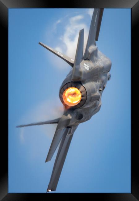 F-35A Lightning II Framed Print by J Biggadike