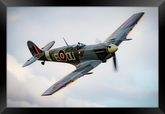 Supermarine Spitfire MkVc Framed Print by J Biggadike