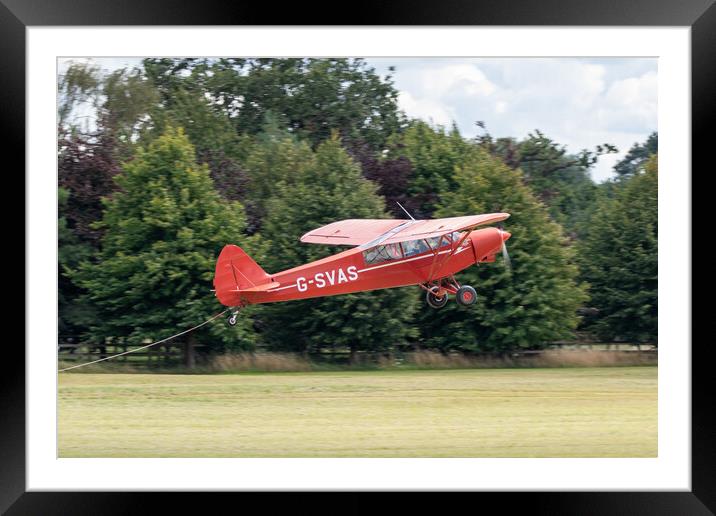  Piper PA-18 Super Cub Framed Mounted Print by J Biggadike