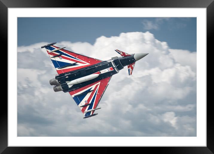 Typhoon ZJ914 BlackJack Framed Mounted Print by J Biggadike