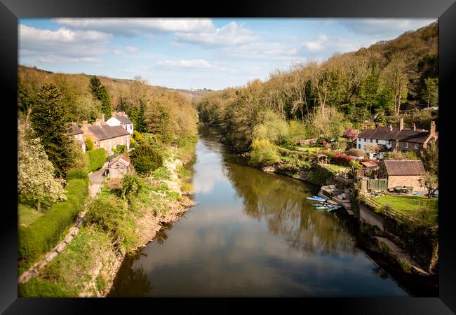 River Severn, Shropshire Framed Print by J Biggadike