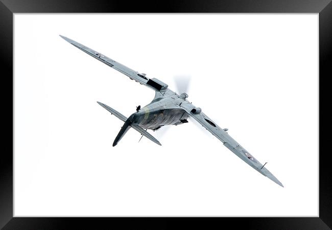 Supermarine Spitfre AR501 Framed Print by J Biggadike