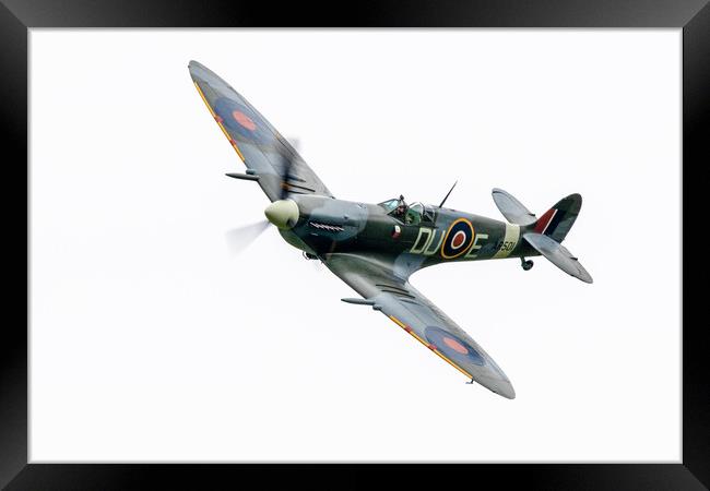 Supermarine Spitfire Mk Vb AR501 Framed Print by J Biggadike