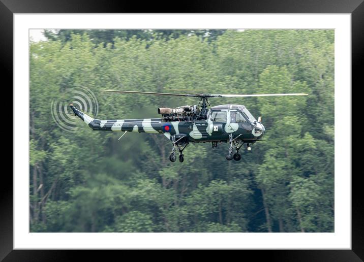  Westland Wasp HAS1 Framed Mounted Print by J Biggadike