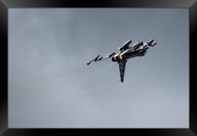 Eurofighter Typhoon Anarchy1 Framed Print by J Biggadike