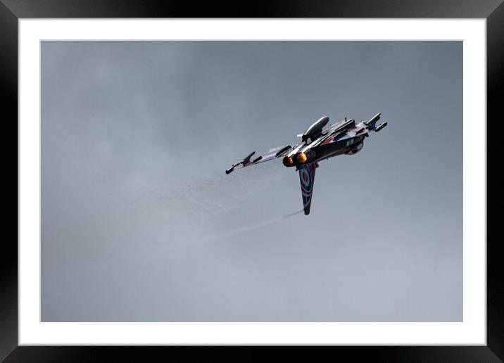 Eurofighter Typhoon Anarchy1 Framed Mounted Print by J Biggadike