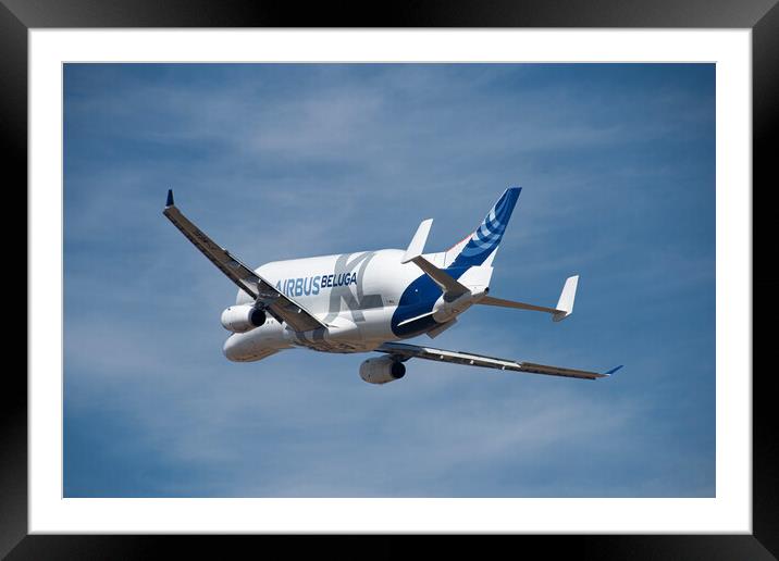 Airbus Beluga Framed Mounted Print by J Biggadike
